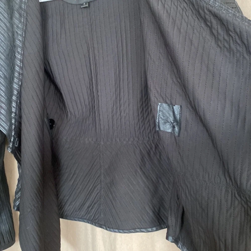 My Tribe Black Leather Jacket - Picture 12 of 16